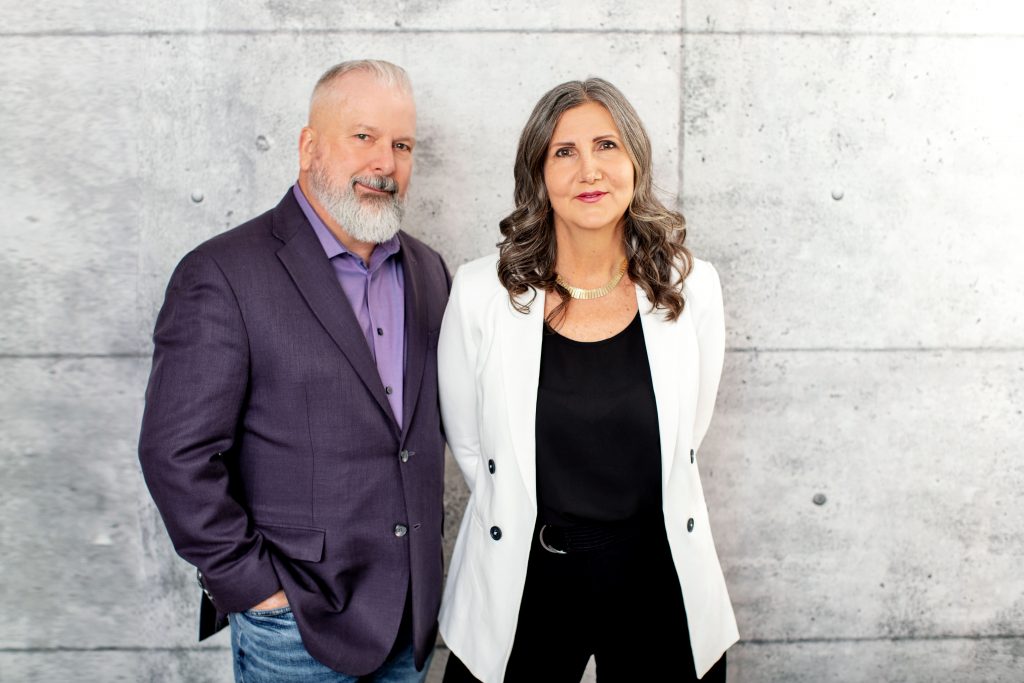 Dave and Susan Kenney celebrating the success of their recovery program’s expansion.